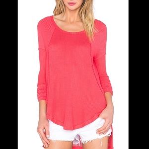 Free People Ventura Thermal in Poppy